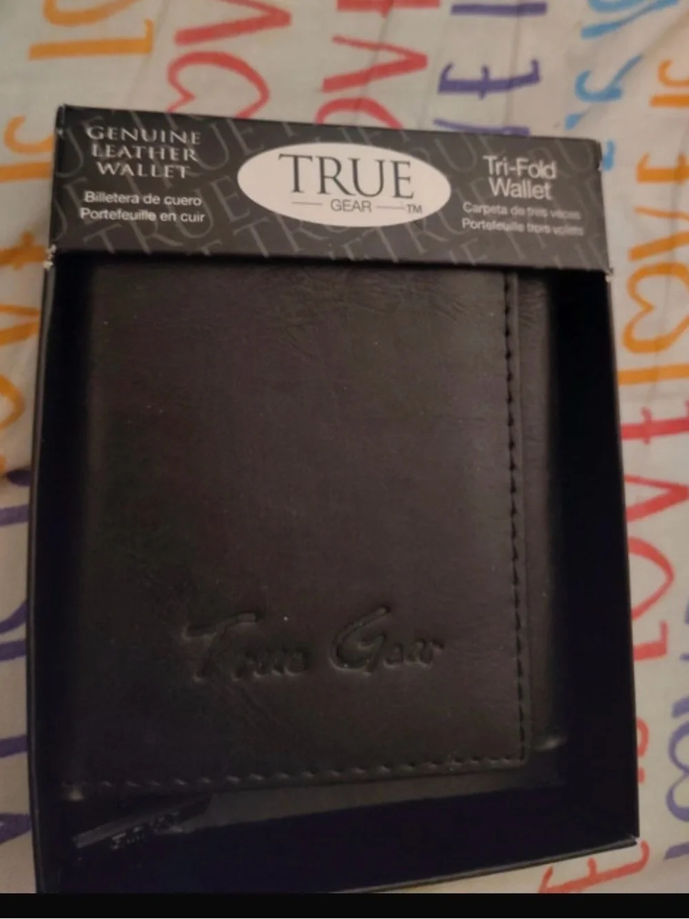 Classic Black Men's Wallet - Sleek Minimal Design